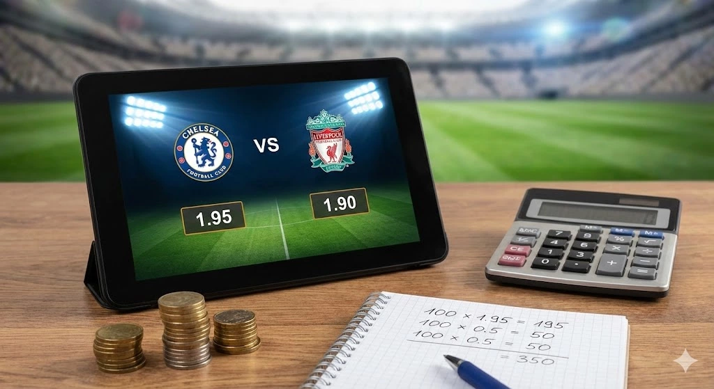 K&egrave;o chấp nửa một l&agrave; g&igrave;? Hướng dẫn đọc k&egrave;o v&agrave; c&aacute;ch t&iacute;nh tiền chuẩn x&aacute;c tại Kubet kh&ocirc;ng chặn